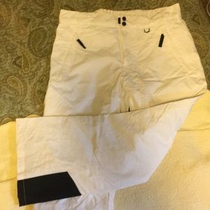 White Ski Pants